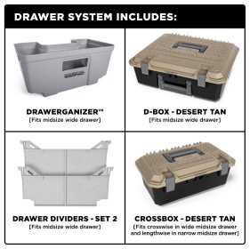 DECKED One Drawer Storage System